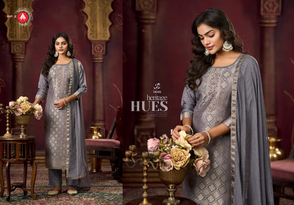 Koyal Vol 4 Triple Aaa Muslin Jacquard Pant Style Suits Supplier Gujarat