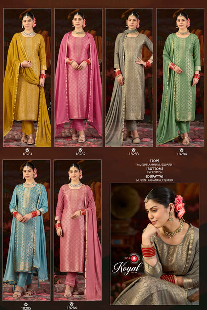 Koyal Vol 5 Triple Aaa Muslin Pant Style Suits Manufacturer India