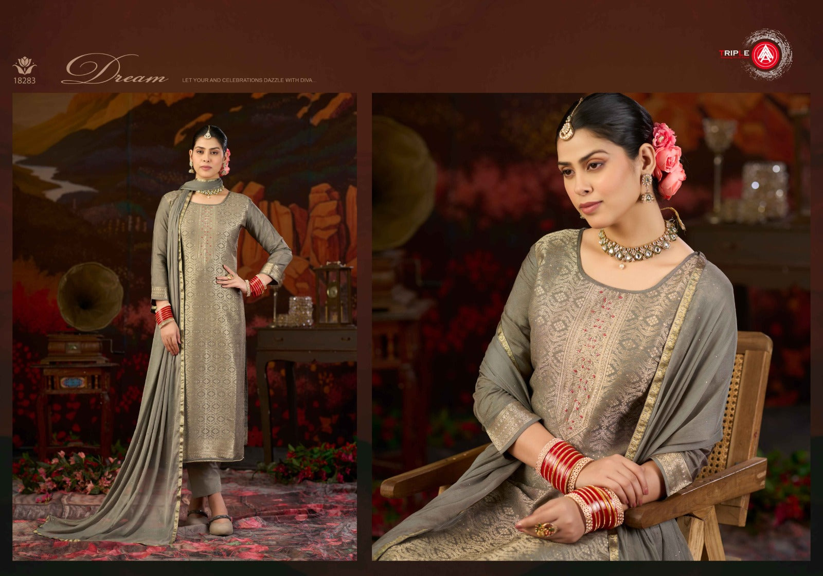 Koyal Vol 5 Triple Aaa Muslin Pant Style Suits Manufacturer India