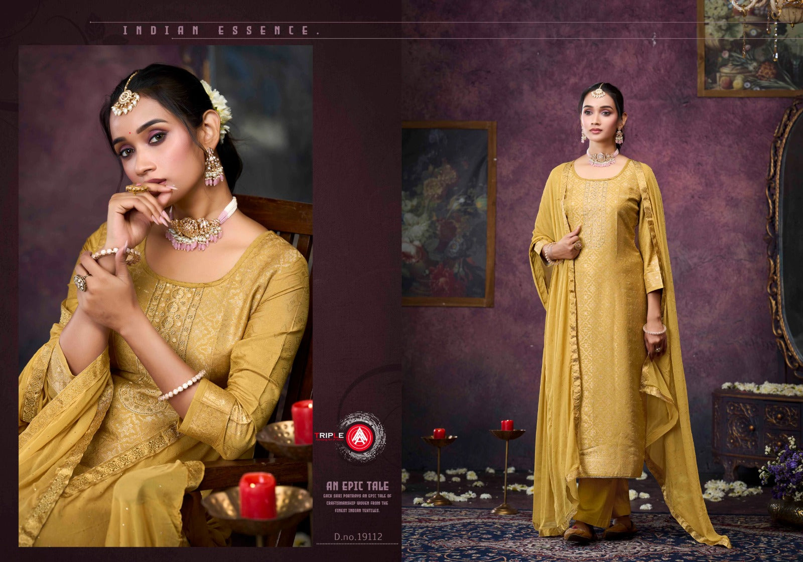 Koyal Vol 8 Triple Aaa Muslin Jacquard Pant Style Suits Exporter