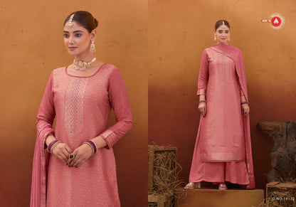 Koyal Vol 9 Triple Aaa Muslin Jacquard Pant Style Suits Wholesale Price