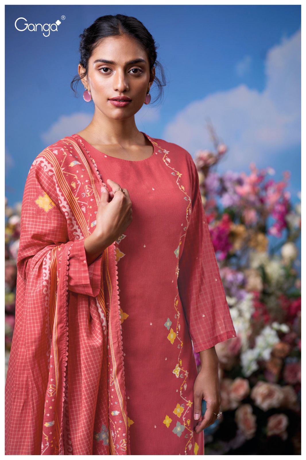 Koyel 3592 Ganga Premium Plazzo Style Suits Wholesaler