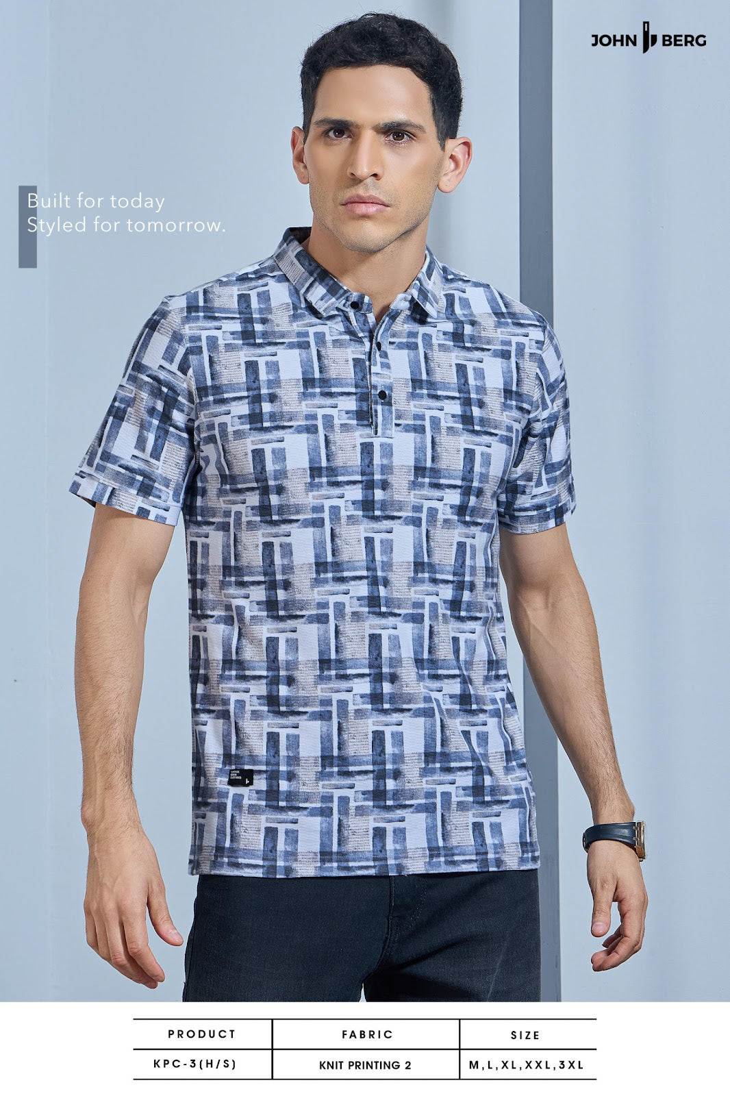 Kpc 3 John Berg Knit Mens Tshirts Exporter India