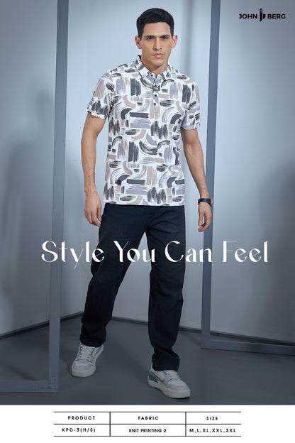 Kpc 3 John Berg Knit Mens Tshirts Exporter India