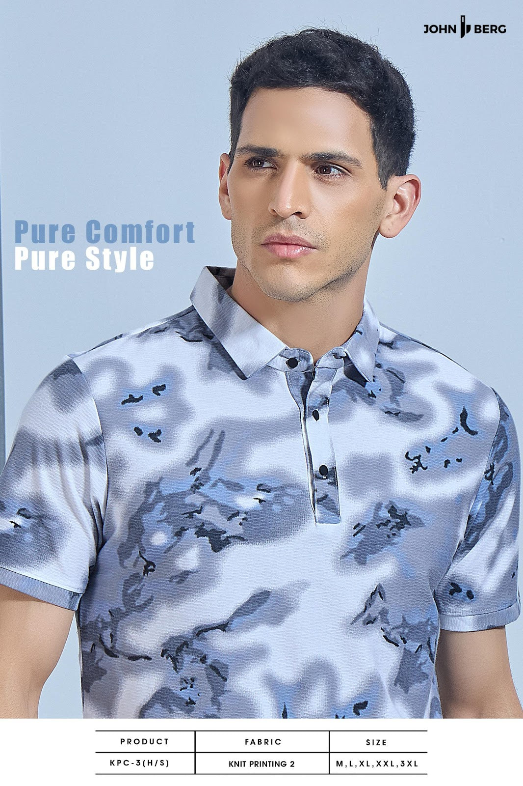 Kpc 3 John Berg Knit Mens Tshirts Exporter India