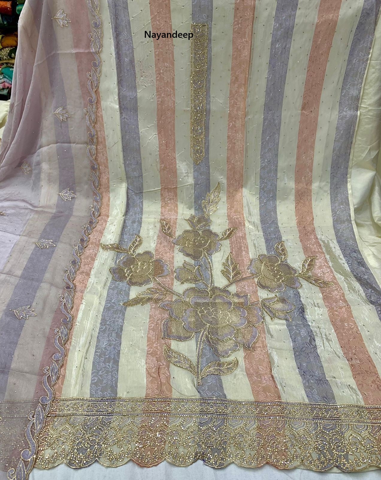 Kratos Nayandeep Jacquard Salwar Suits Wholesaler