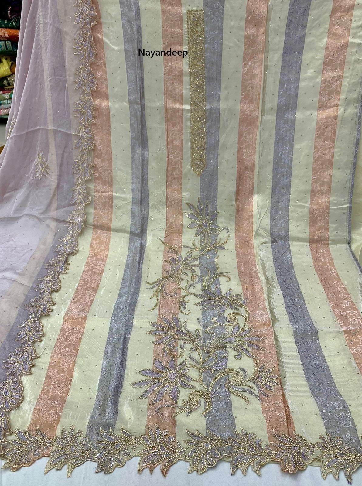 Kratos Nayandeep Jacquard Salwar Suits Wholesaler