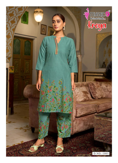 Kreya Vol 1 Mystic 9 Cotton Co Ord Set Manufacturer Gujarat