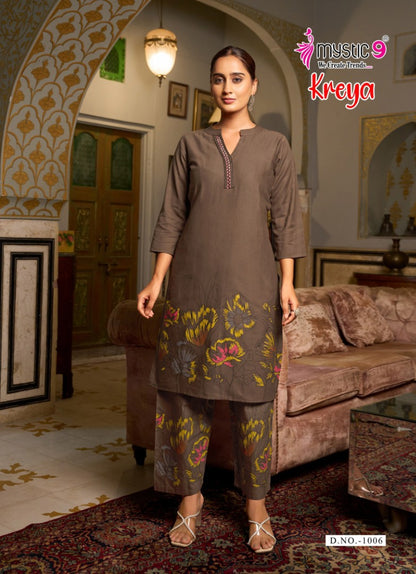 Kreya Vol 1 Mystic 9 Cotton Co Ord Set Manufacturer Gujarat