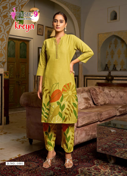 Kreya Vol 1 Mystic 9 Cotton Co Ord Set Manufacturer Gujarat