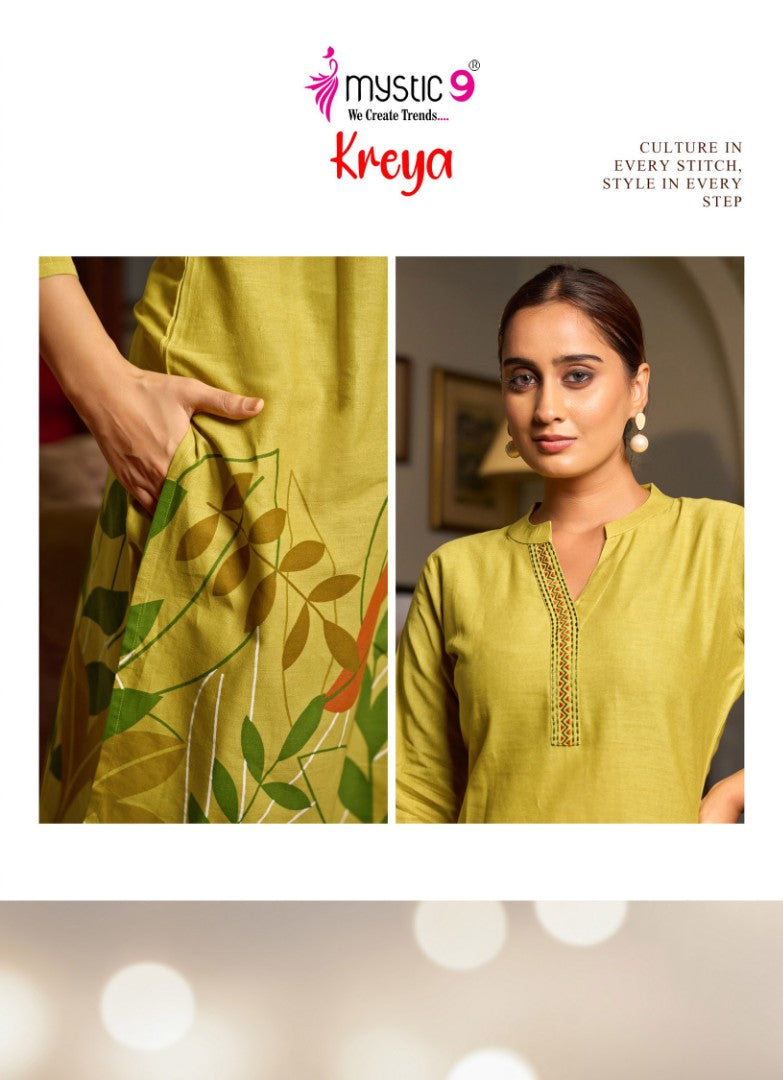 Kreya Vol 1 Mystic 9 Cotton Co Ord Set Manufacturer Gujarat