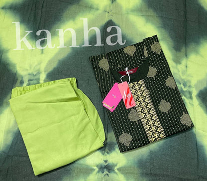 Kriday 011725 Kanha Reyon Readymade Pant Style Suits Wholesale Rate