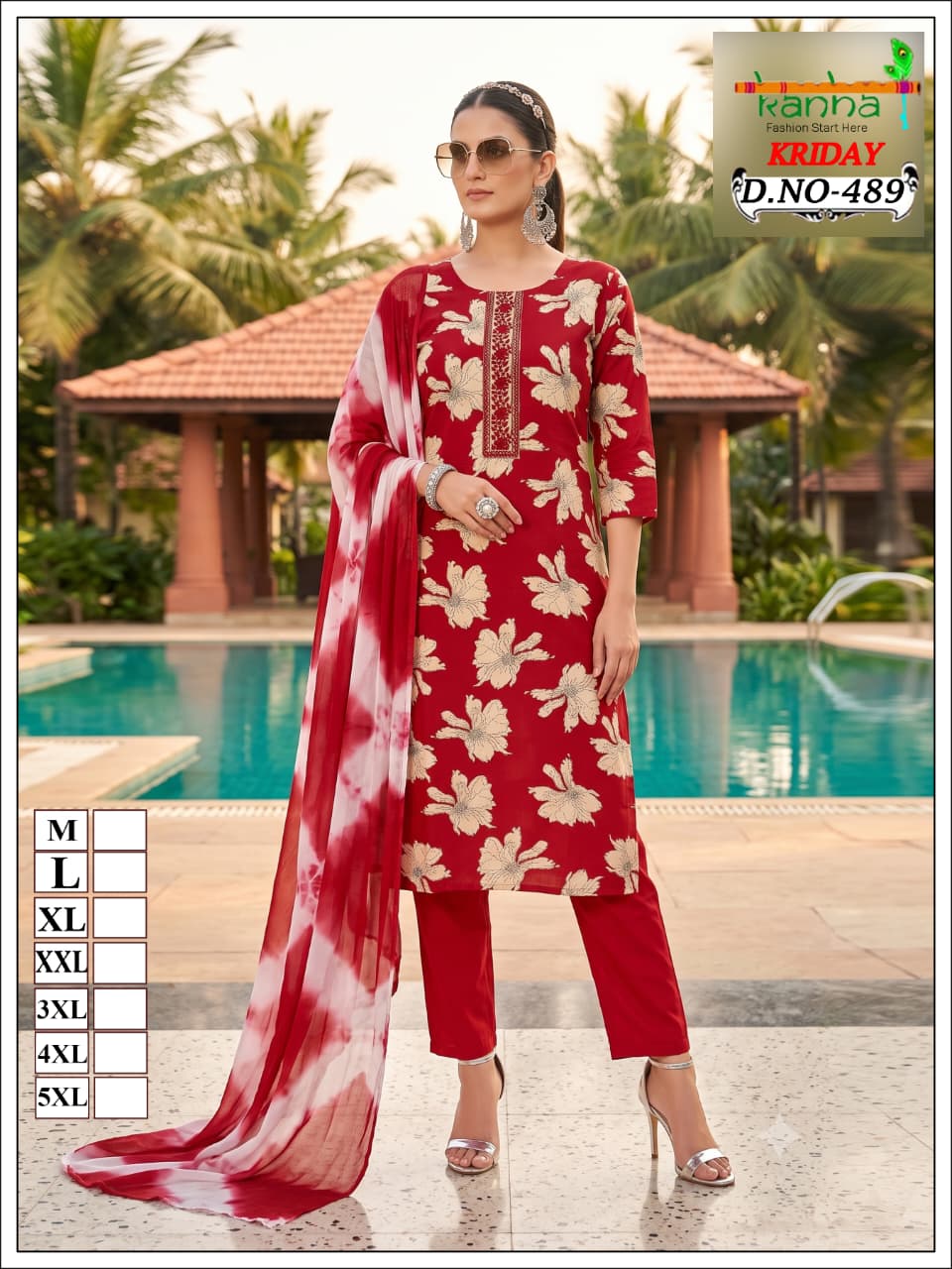 Kriday 2007 Kanha Liva Reyon Readymade Pant Style Suits Wholesale Price