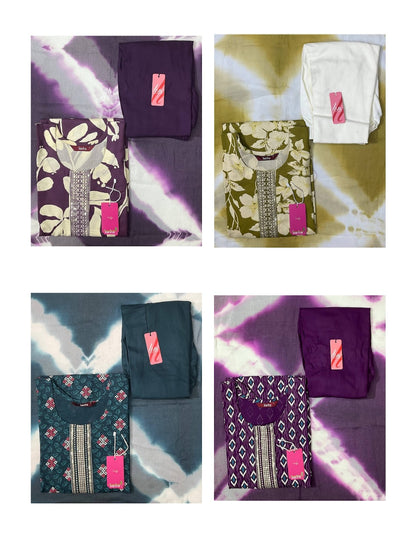 Kriday With Pocket 0112 Kanha Heavy Reyon Readymade Pant Style Suits Manufacturer