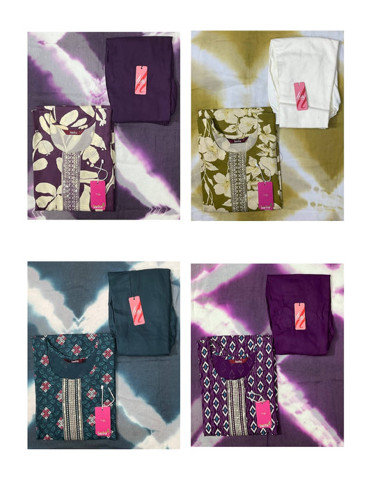 Kriday With Pocket 0112 Kanha Heavy Reyon Readymade Pant Style Suits Manufacturer