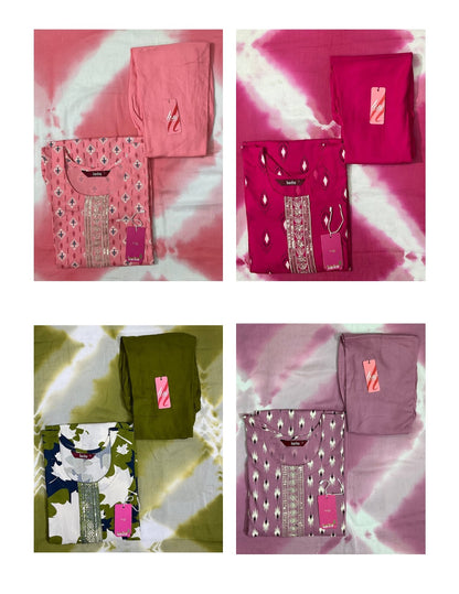 Kriday With Pocket 0112 Kanha Heavy Reyon Readymade Pant Style Suits Manufacturer