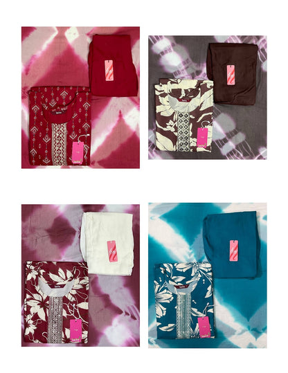 Kriday With Pocket 0112 Kanha Heavy Reyon Readymade Pant Style Suits Manufacturer