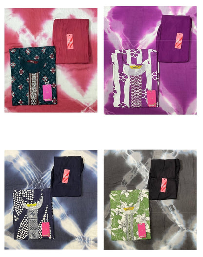 Kriday With Pocket 131225 Kanha Reyon Readymade Pant Style Suits Wholesaler Ahmedabad