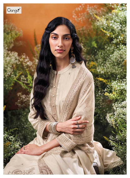 Kridha Ganga Pashmina Suits Wholesaler Ahmedabad