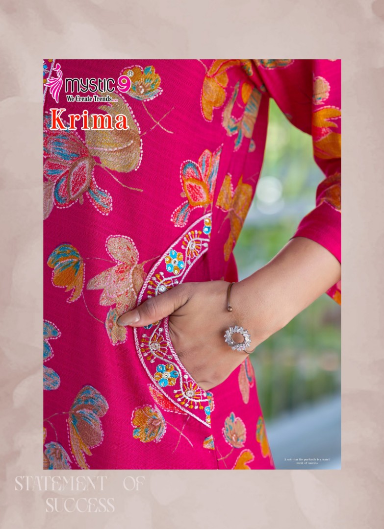 Krima Vol 1 Mystic 9 Vertican Co Ord Set Exporter India