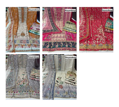Kripali Nayandeep Pure Viscose Salwar Suits Supplier