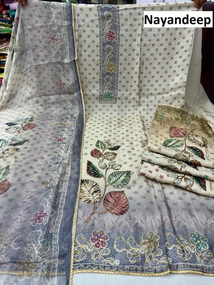 Kripali Nayandeep Pure Viscose Salwar Suits Supplier