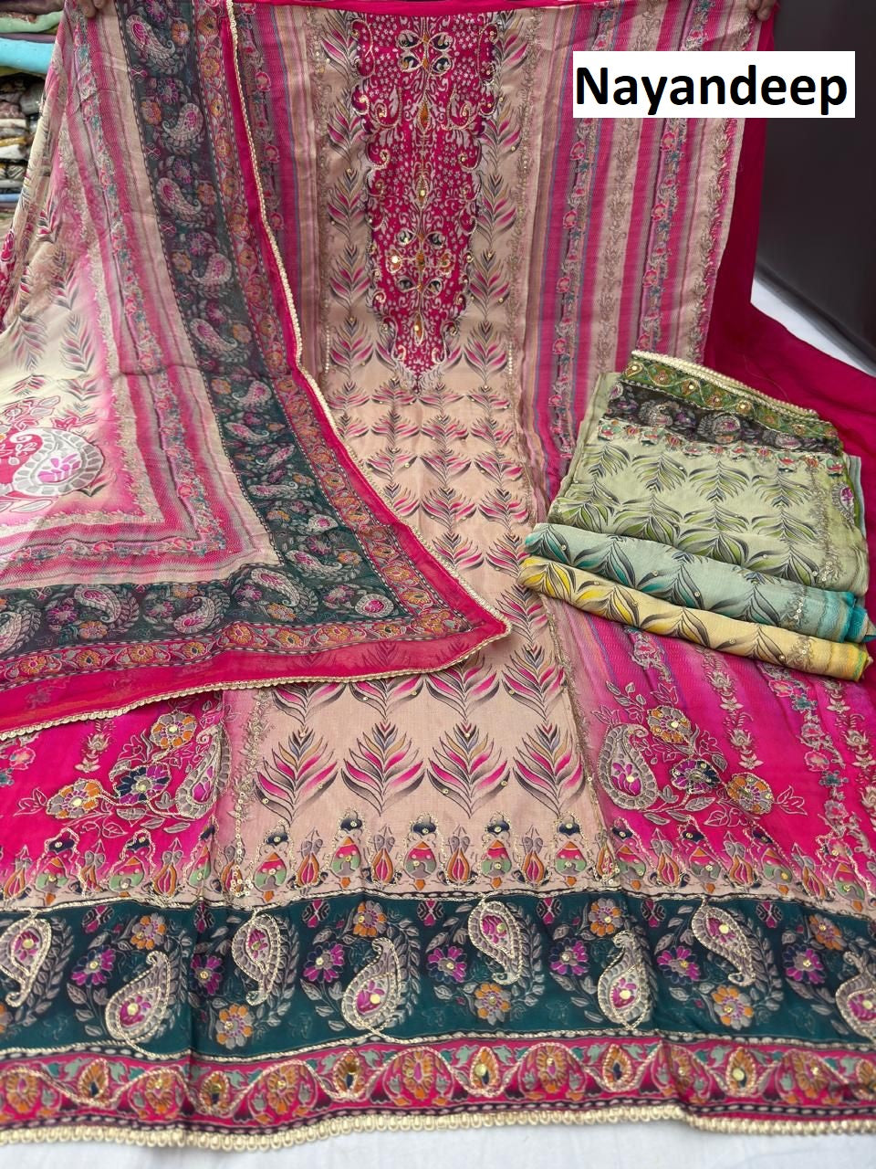 Kripali Nayandeep Pure Viscose Salwar Suits Supplier