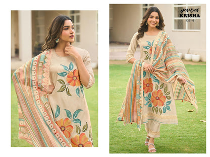 Krisha Jay Vijay Pure Organdy Pant Style Suits Wholesale