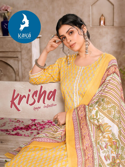 Krisha Kaya Cotton Readymade Suits Supplier India