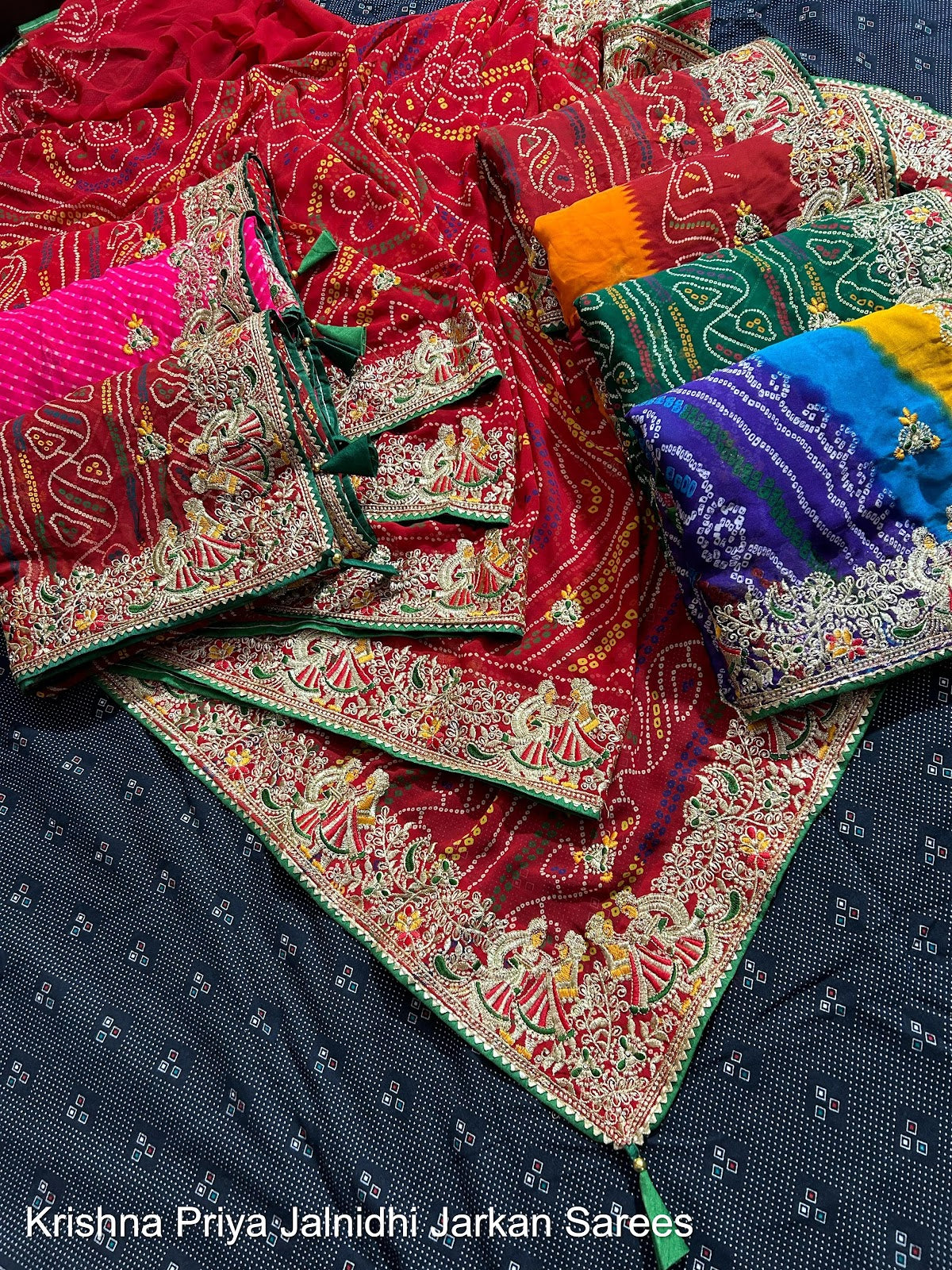 Krishna Priya Jalnidhi Georgette Sarees Exporter
