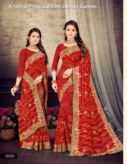 Krishna Priya Jalnidhi Georgette Sarees Exporter