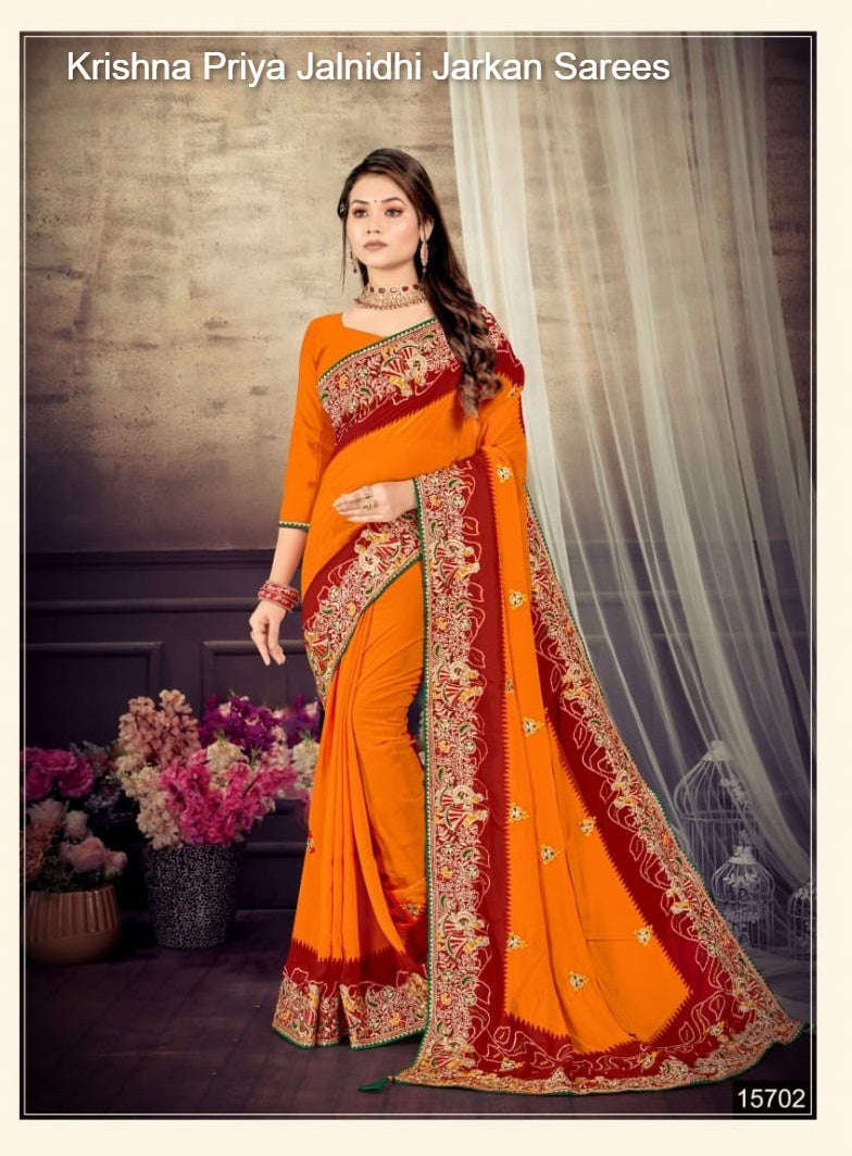 Krishna Priya Jalnidhi Georgette Sarees Exporter