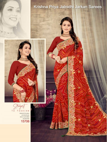 Krishna Priya Jalnidhi Georgette Sarees Exporter