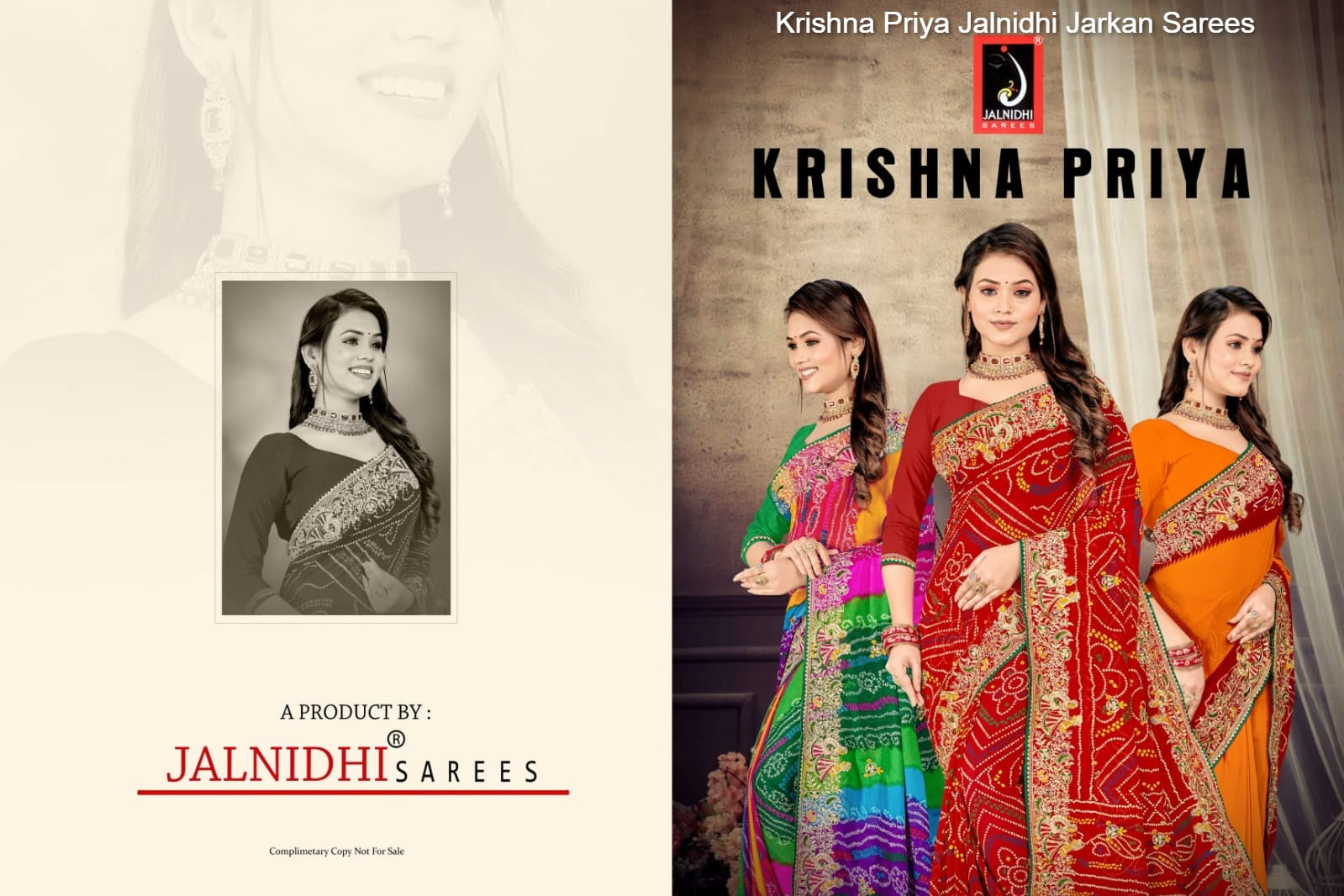 Krishna Priya Jalnidhi Georgette Sarees Exporter
