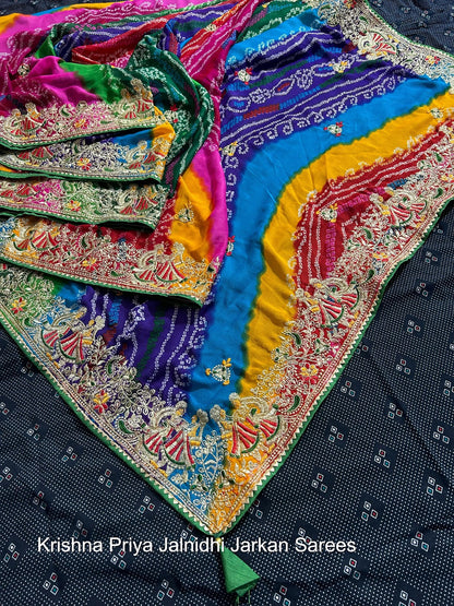 Krishna Priya Jalnidhi Georgette Sarees Exporter