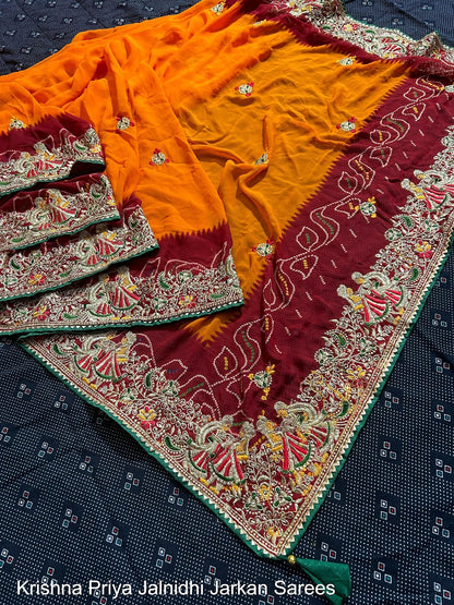 Krishna Priya Jalnidhi Georgette Sarees Exporter