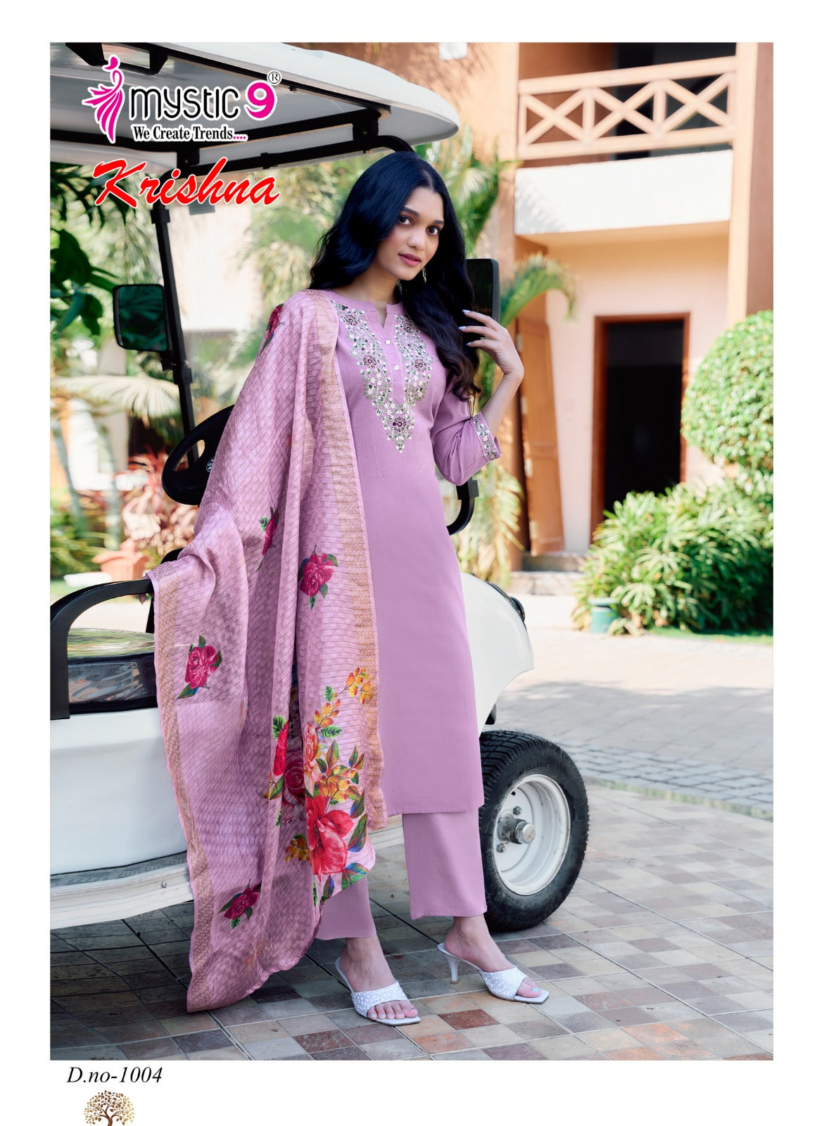 Krishna Vol 1 Mystic 9 Heavy Cotton Readymade Suits Supplier Gujarat