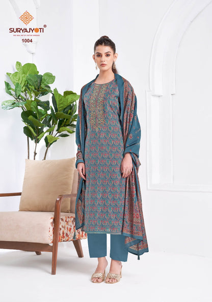 Krishti Vol 1 Suryajyoti Modal Pant Style Suits Exporter Gujarat