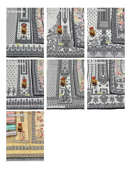 Krishtina Siara Cotton Salwar Suits Wholesale Rate