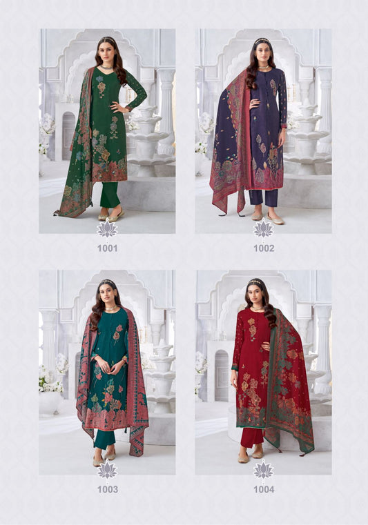 Krithi Vol 1 Suryajyoti Modal Pant Style Suits Wholesaler Gujarat