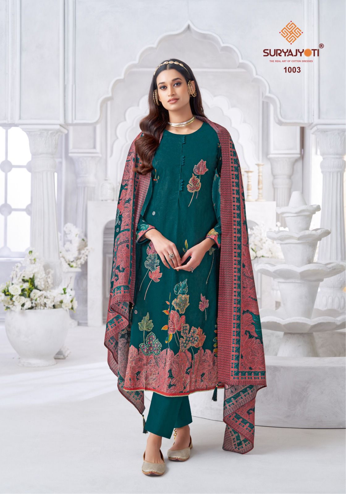Krithi Vol 1 Suryajyoti Modal Pant Style Suits Wholesaler Gujarat