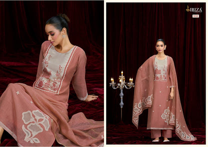 Kriti Ibiza Organic Linen Pant Style Suits Wholesale Price