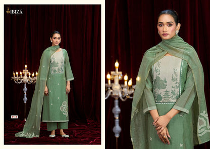 Kriti Ibiza Organic Linen Pant Style Suits Wholesale Price