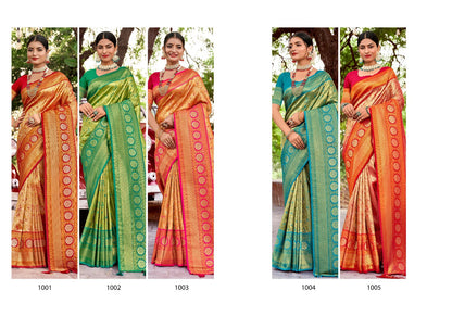 Kritigya Silk Vol 1 Saroj Tissue Sarees Wholesale Price