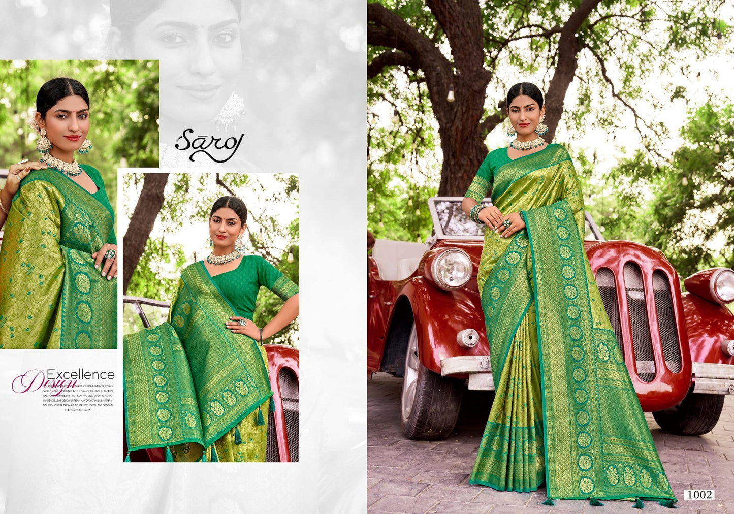 Kritigya Silk Vol 1 Saroj Tissue Sarees Wholesale Price