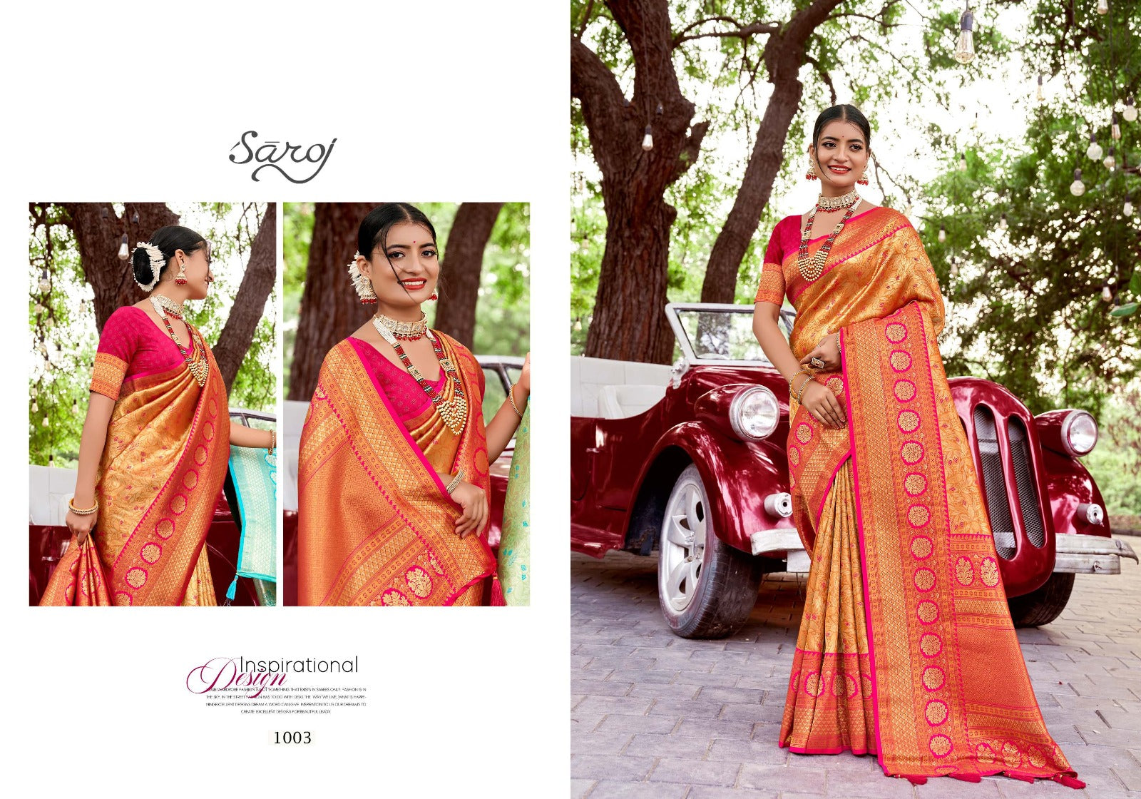 Kritigya Silk Vol 1 Saroj Tissue Sarees Wholesale Price