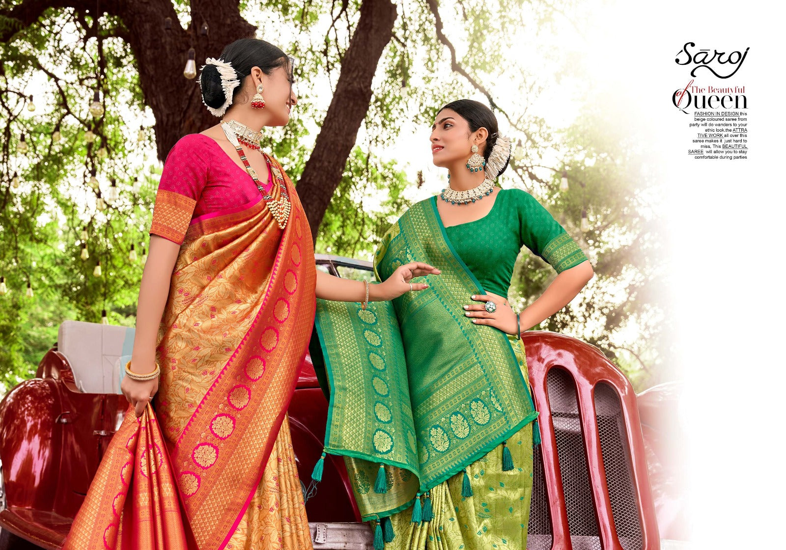 Kritigya Silk Vol 1 Saroj Tissue Sarees Wholesale Price