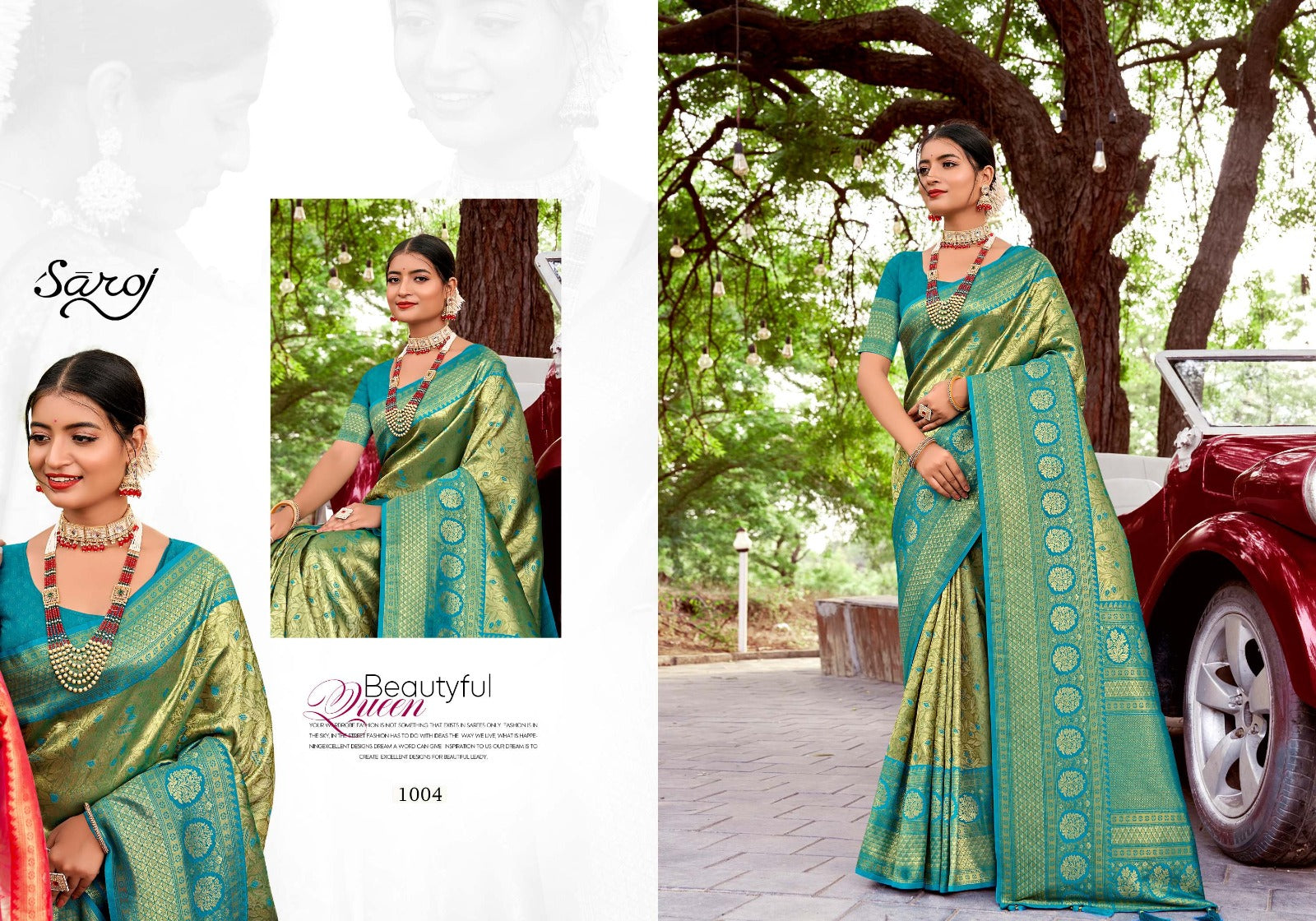Kritigya Silk Vol 1 Saroj Tissue Sarees Wholesale Price