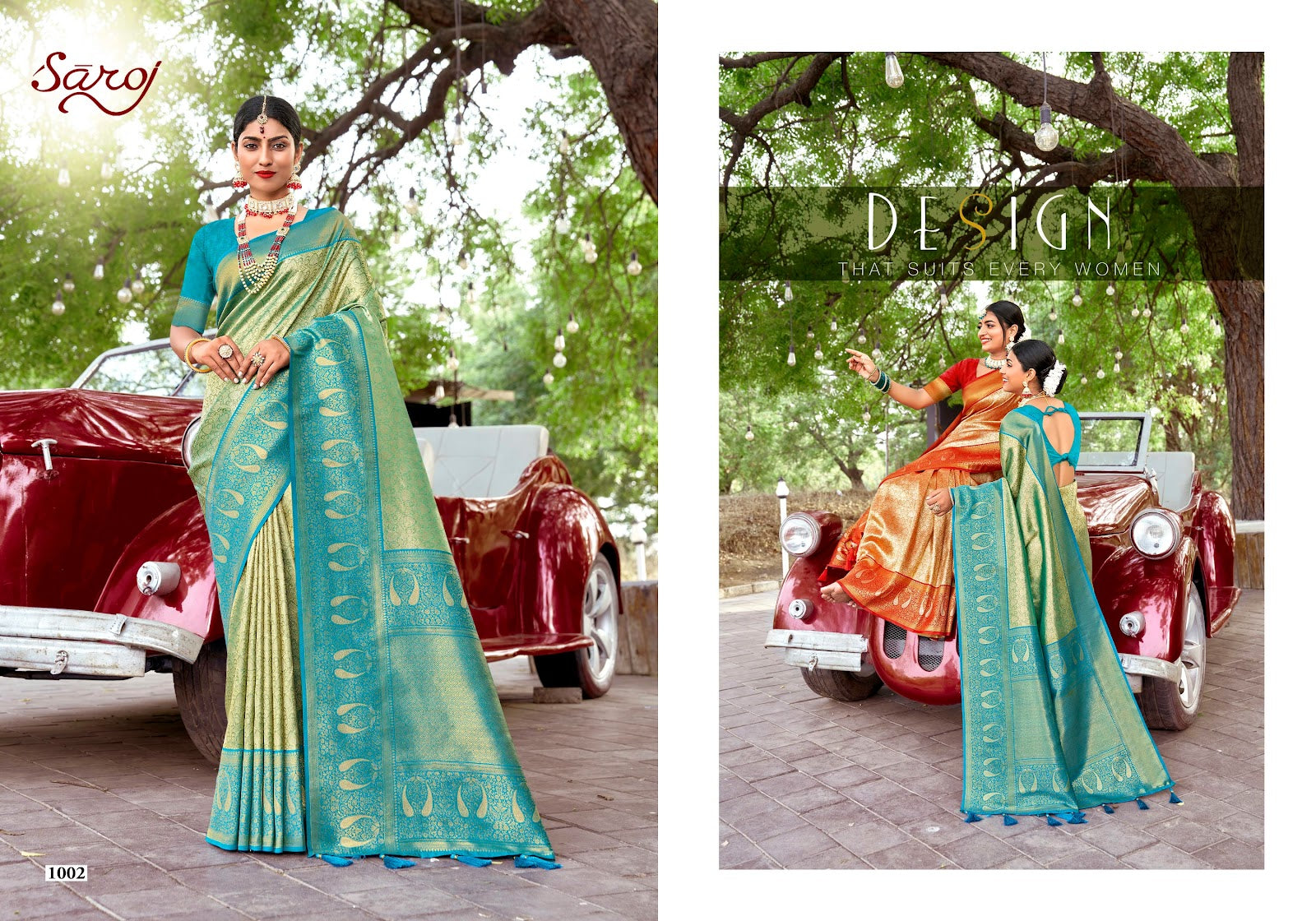 Kritigya Silk Vol 4 Saroj Tissue Sarees Exporter Gujarat