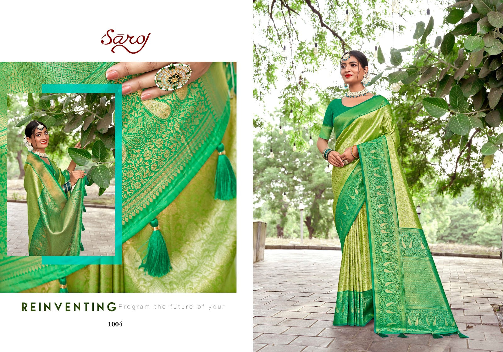 Kritigya Silk Vol 4 Saroj Tissue Sarees Exporter Gujarat